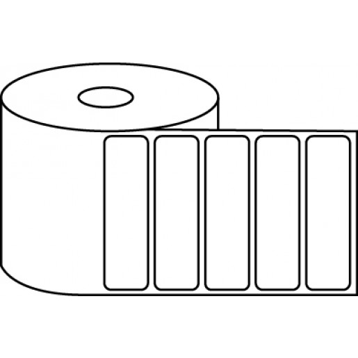 3" x 1" Thermal Label Roll - 1" Core / 4" Outer Diameter