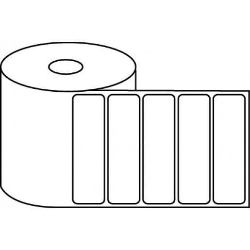 4" x 1" Thermal Label Roll - 1" Core / 4" Outer Diameter