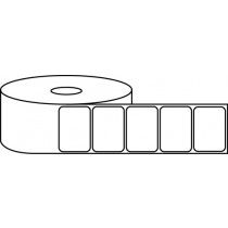 1.25" x 1" Thermal Label Roll - 1" Core / 4" Outer Diameter