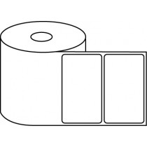 4" x 2.5" Thermal Label Roll - 1" Core / 4" Outer Diameter